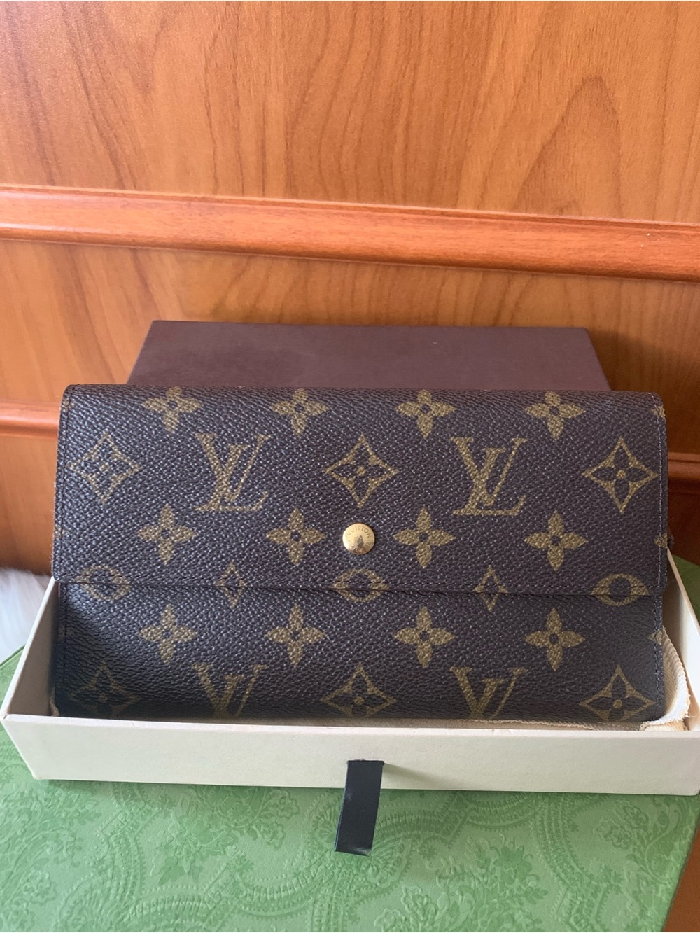 3️⃣9️⃣9️⃣🇨🇦LV International Monogram Wallet🤎